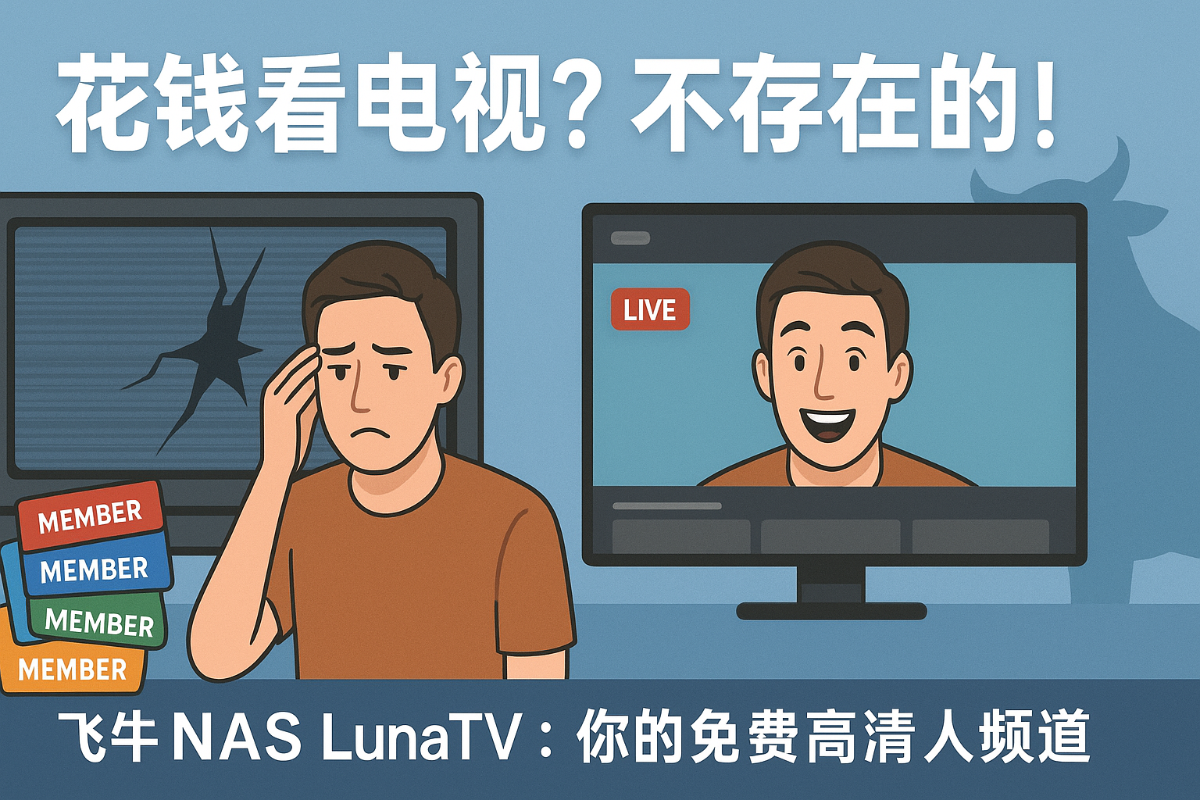 【拒绝为影视会员买单】LunaTV：MoonTV 的华丽转身与部署教程